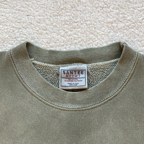 Vintage 90s Duluth Pack Faded Nature Moose Graphic Crewneck Sweatshirt - Picture 7 of 9